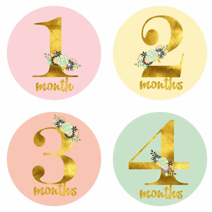 Monthly Milestone Stickers