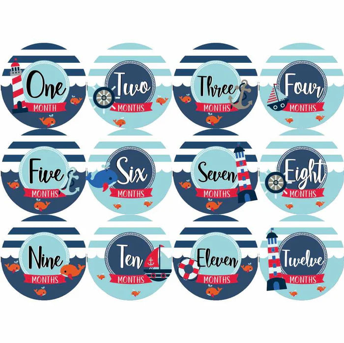 Monthly Milestone Stickers