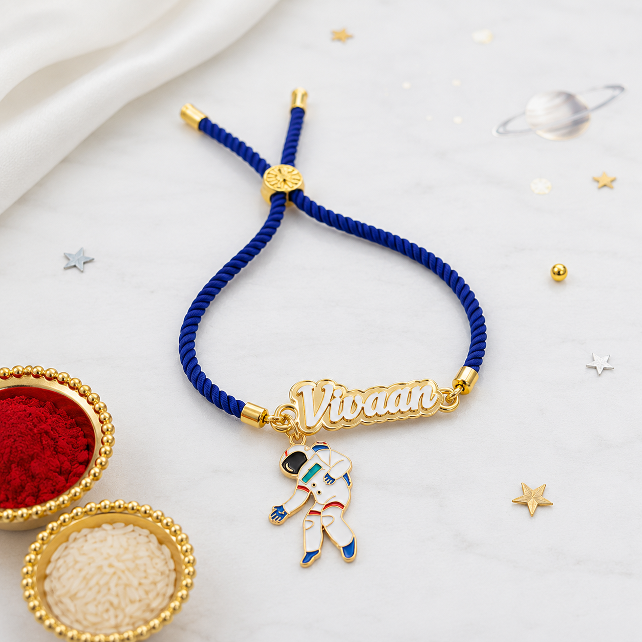 Babble Wrap Moonwalk Magic Personalised Rakhi