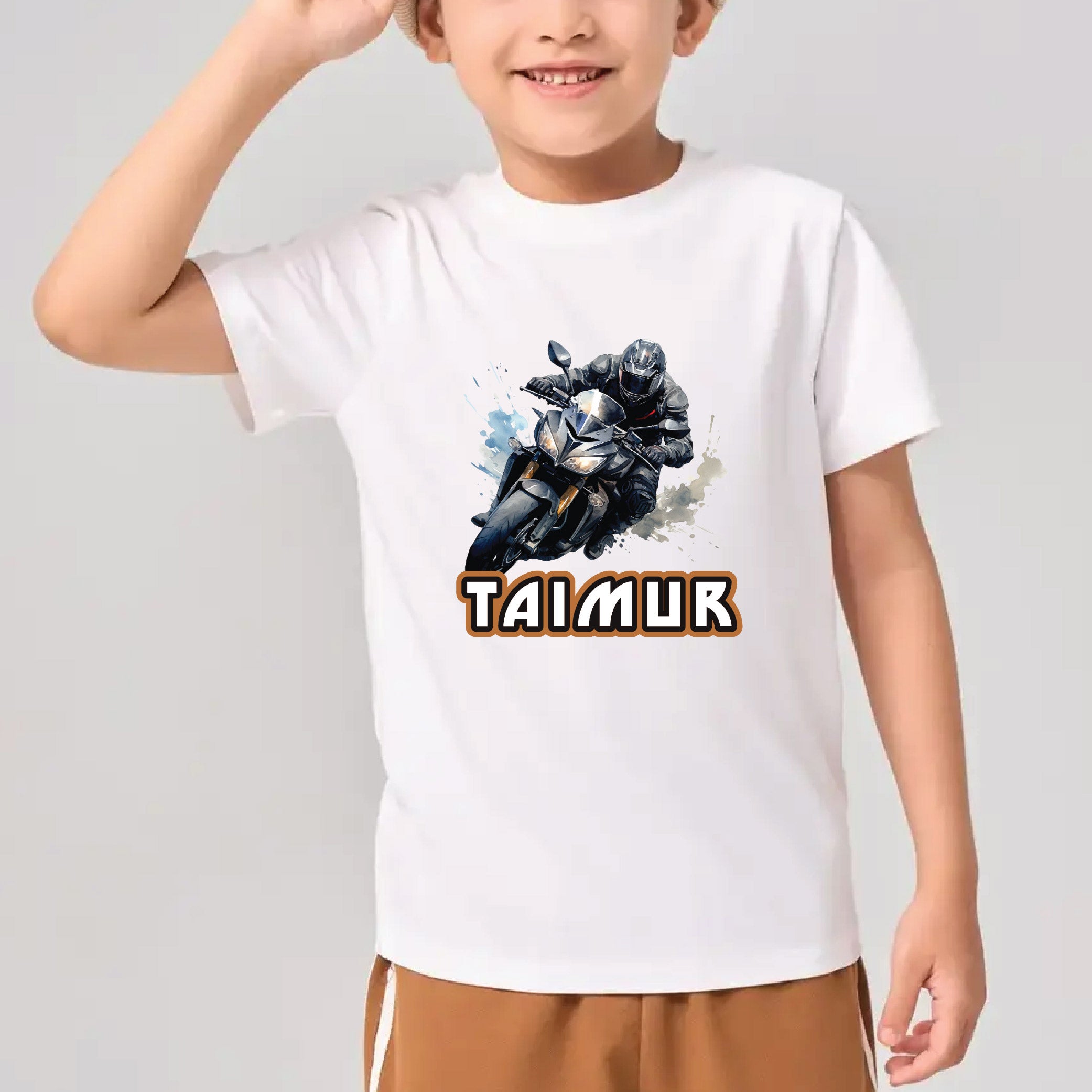 Motorcycle Bike Champs Personalised Tshirts