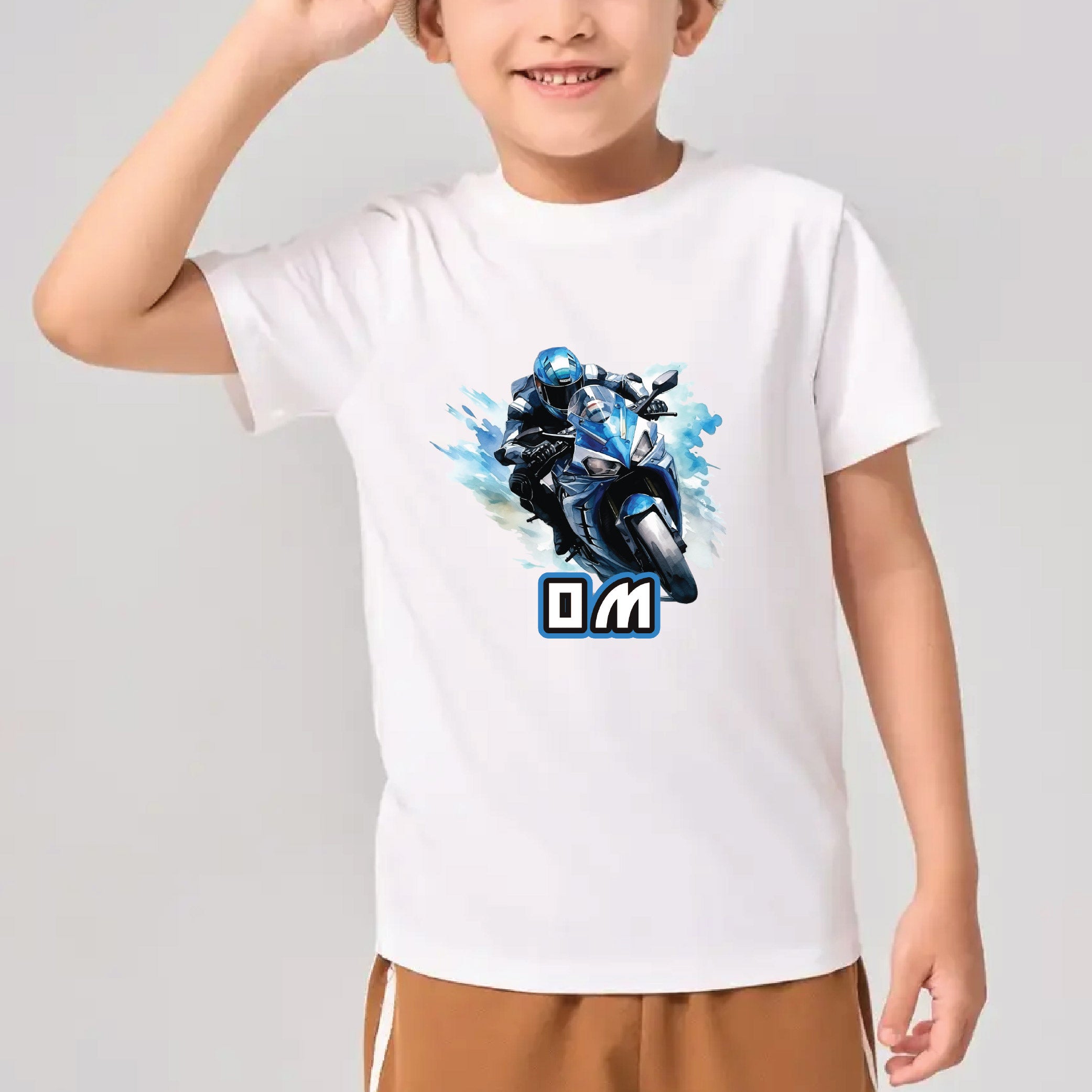 Motorcycle Bike Champs Personalised Tshirts