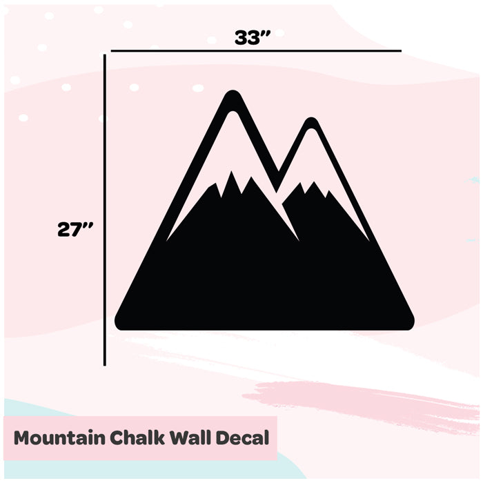 Mountain Chalk Decal