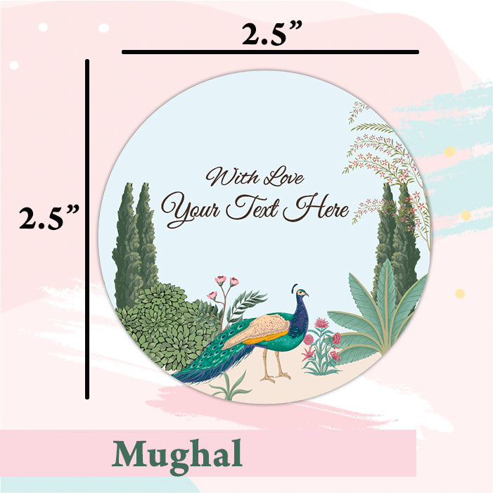 Personalised Gift Sticker - Mughal - Set of 60