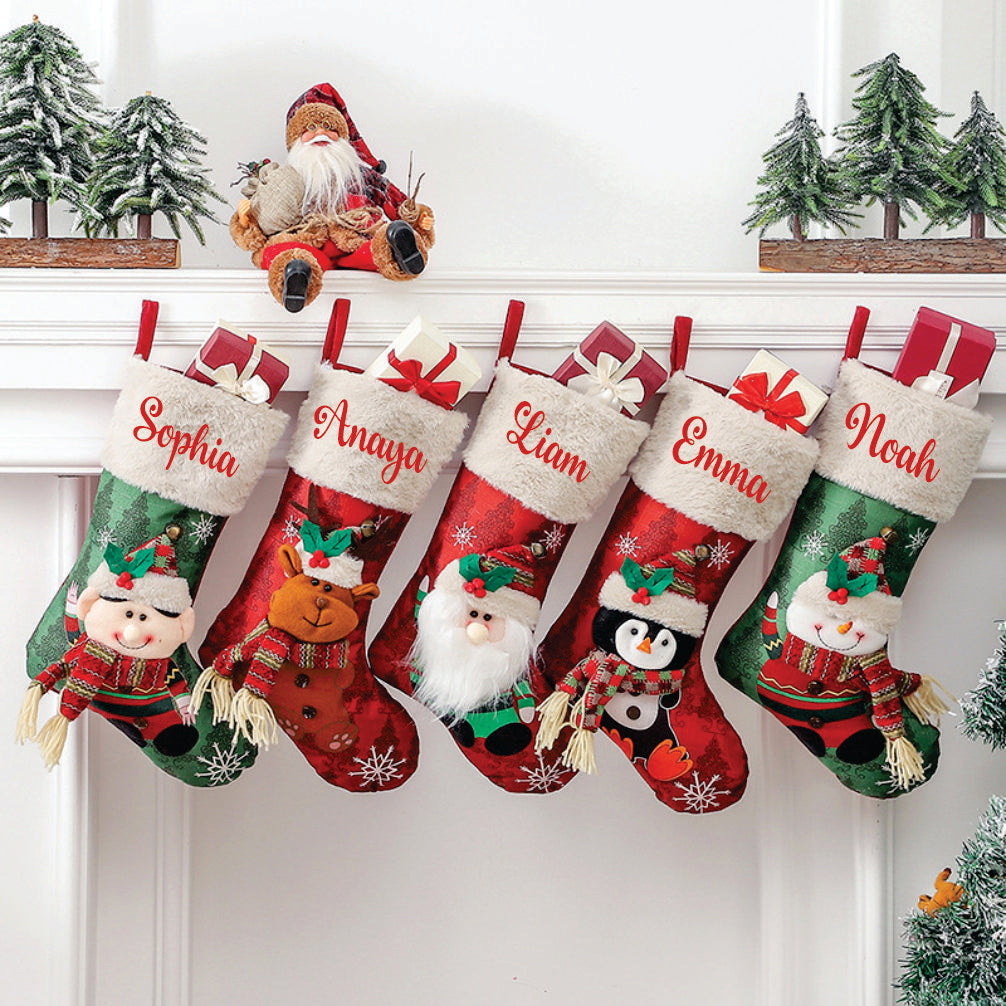 Babble Wrap The Famous Five Stockings- Set of 5