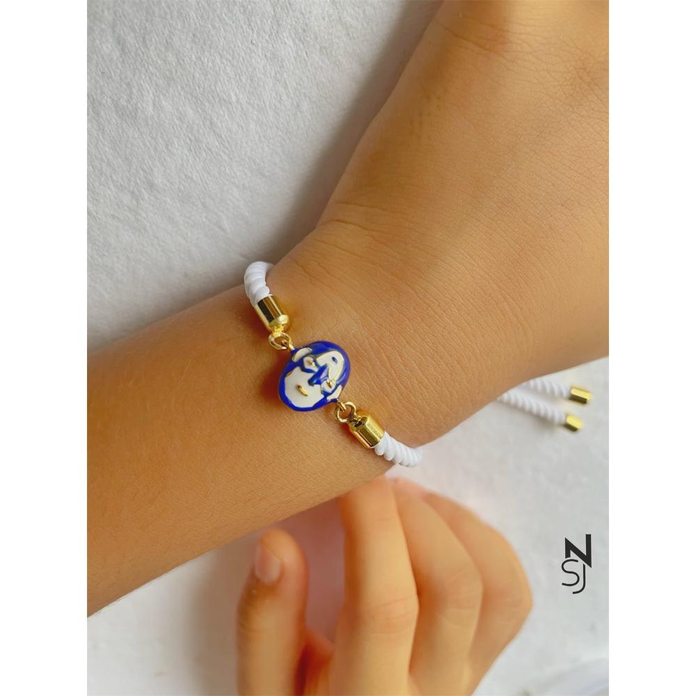 Captain America Thread Bracelet