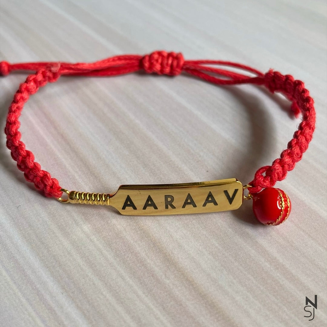 Cricket Name Adjustable Bracelet