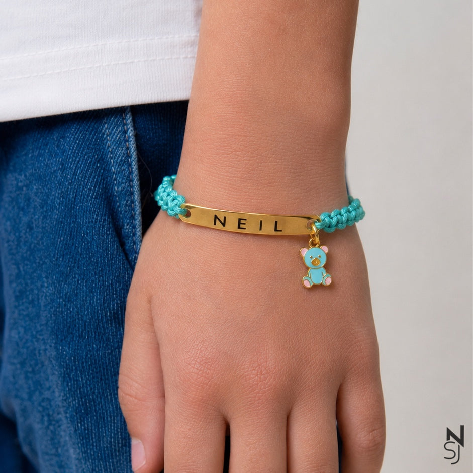 Teddy Adjustable Name Bracelet