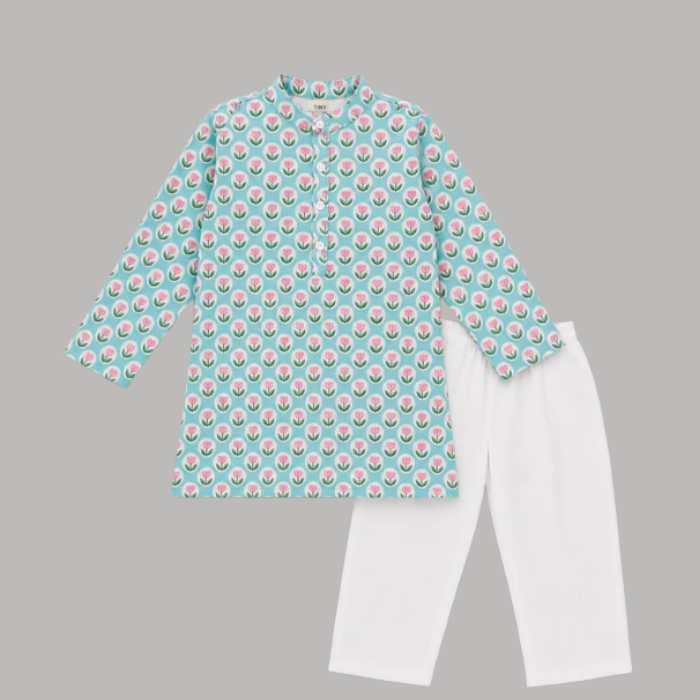 Boys Cotton Kurta Set - Upto 8 Years