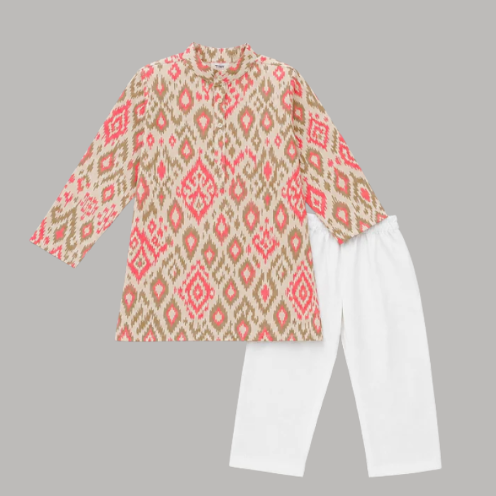 Boys Cotton Kurta Set - Upto 8 Years