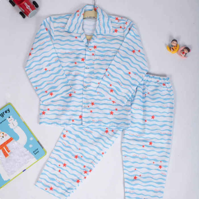 Kids Cotton Nightsuit