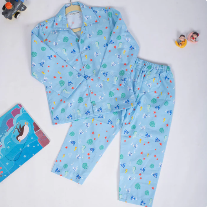 Kids Cotton Nightsuit