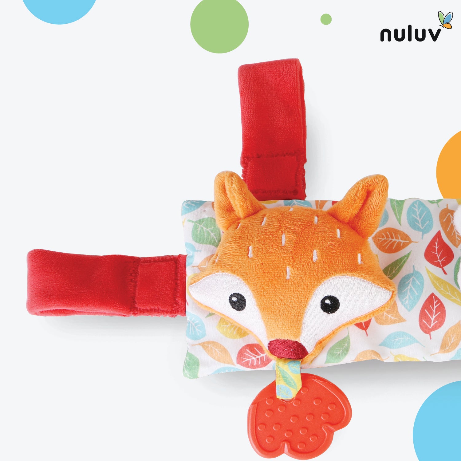 Nuluv Stroller-Cot Plush Toy, Rattle Toys For Crib, Pram, For 0-12 Months