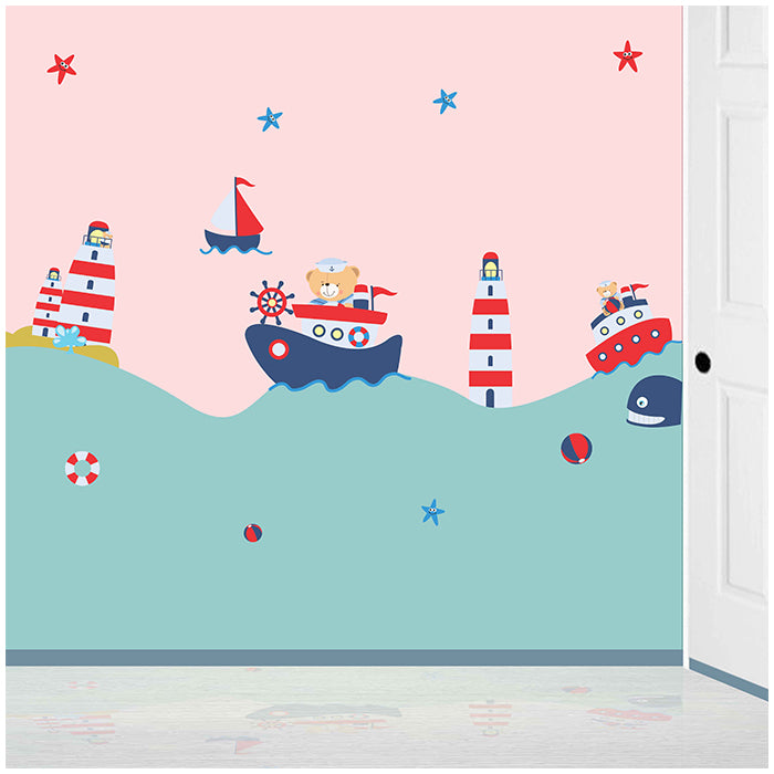Nautical Theme Wall Stickers