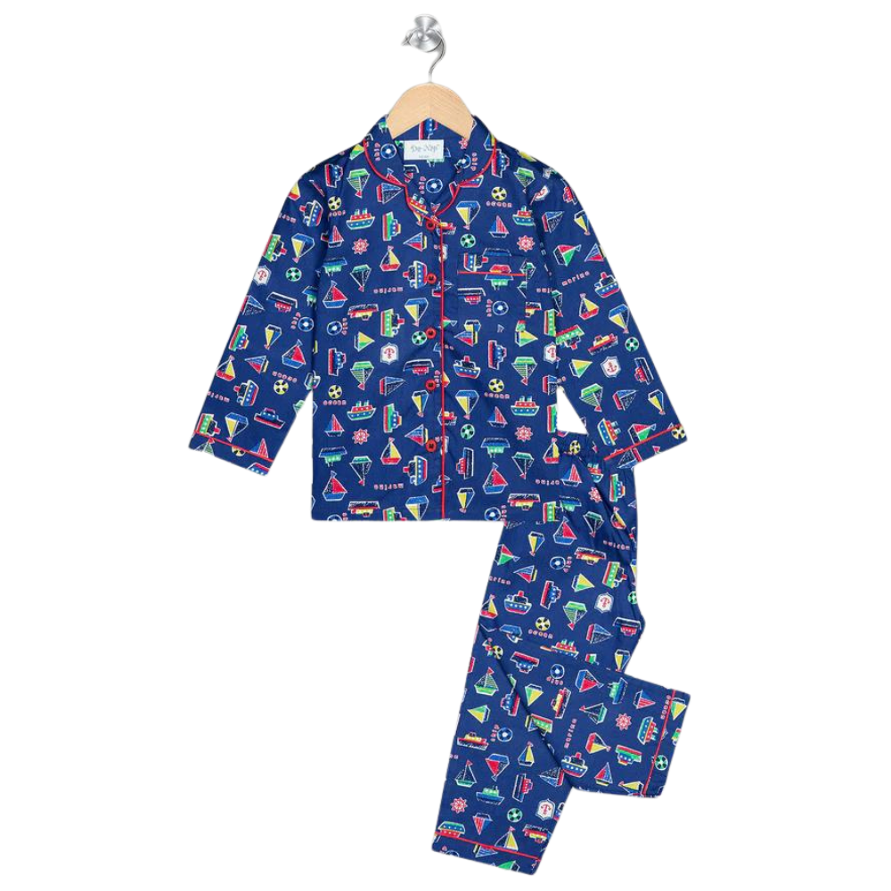 Navy Sailing Boats Pj St