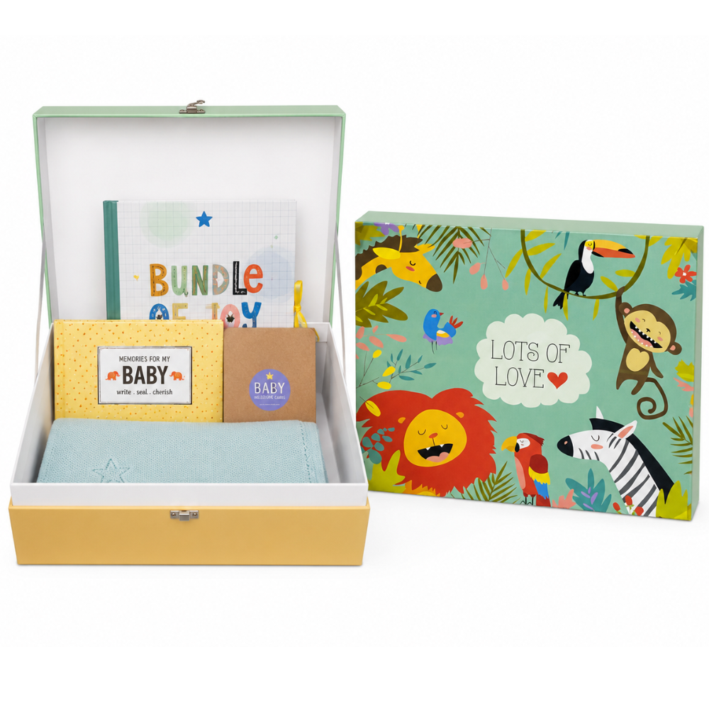 Baby Shower Newborn Hamper, Curated by My Baby babbles