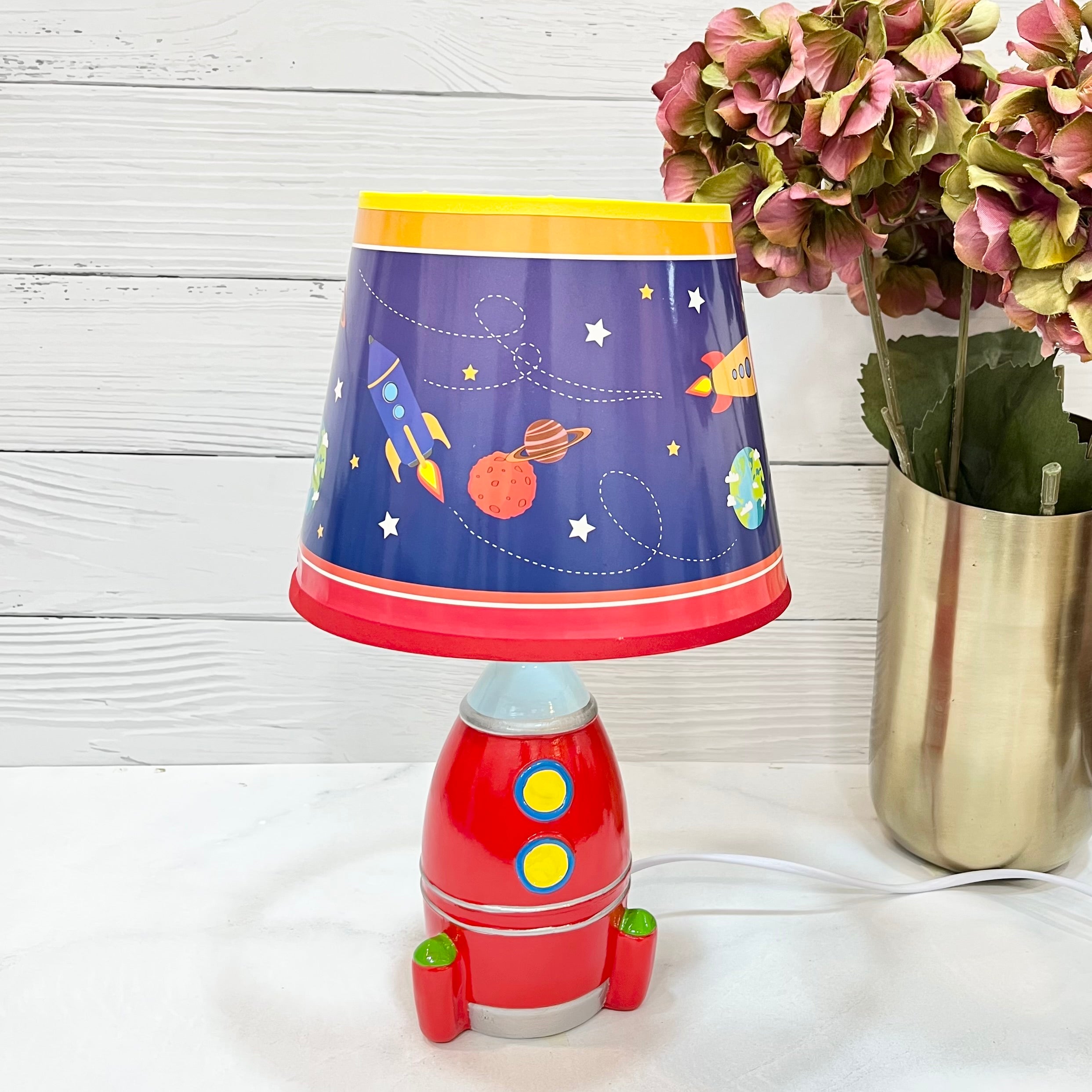 Night Lamp - Spaceship Glow (Red)