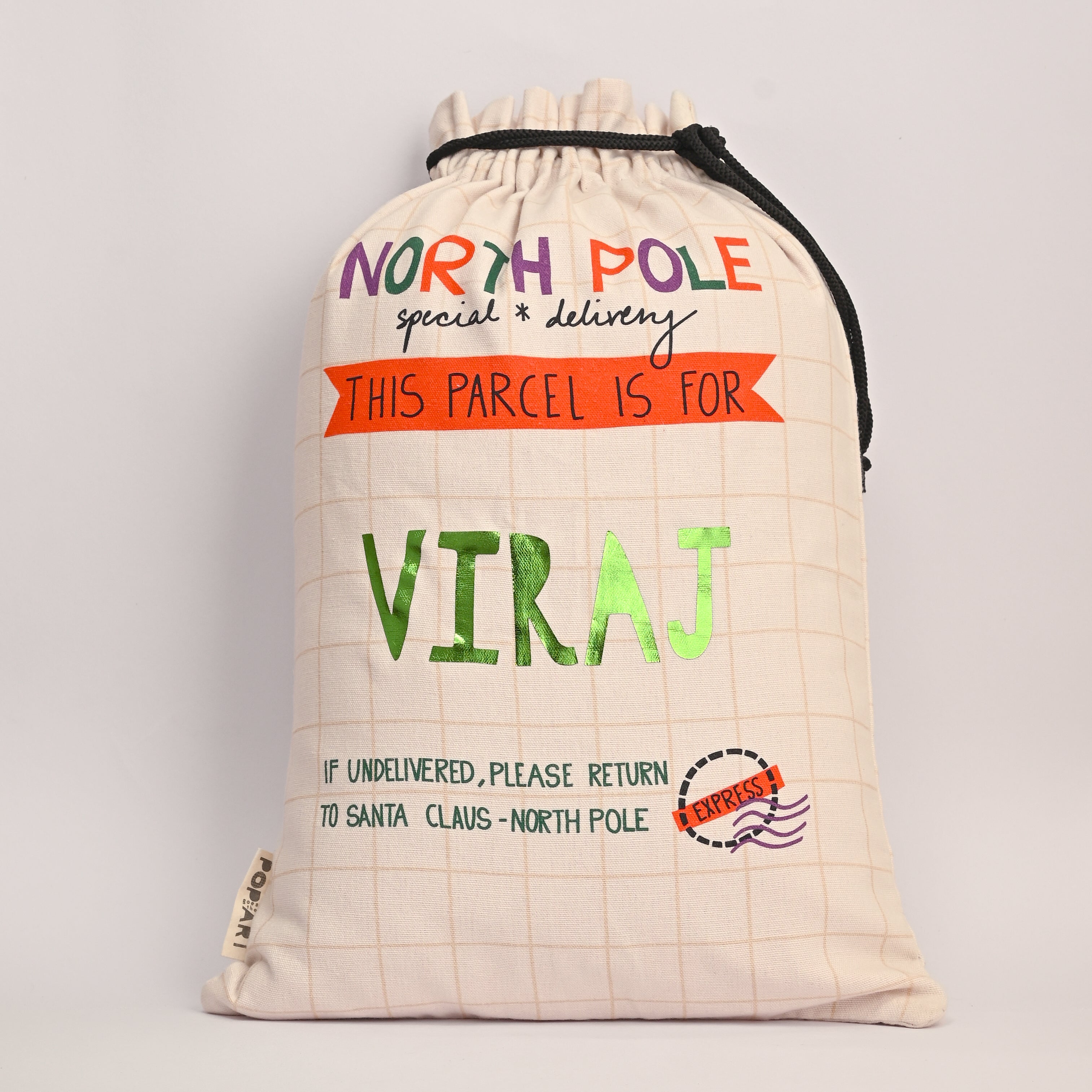 Personalised Sack - North Pole