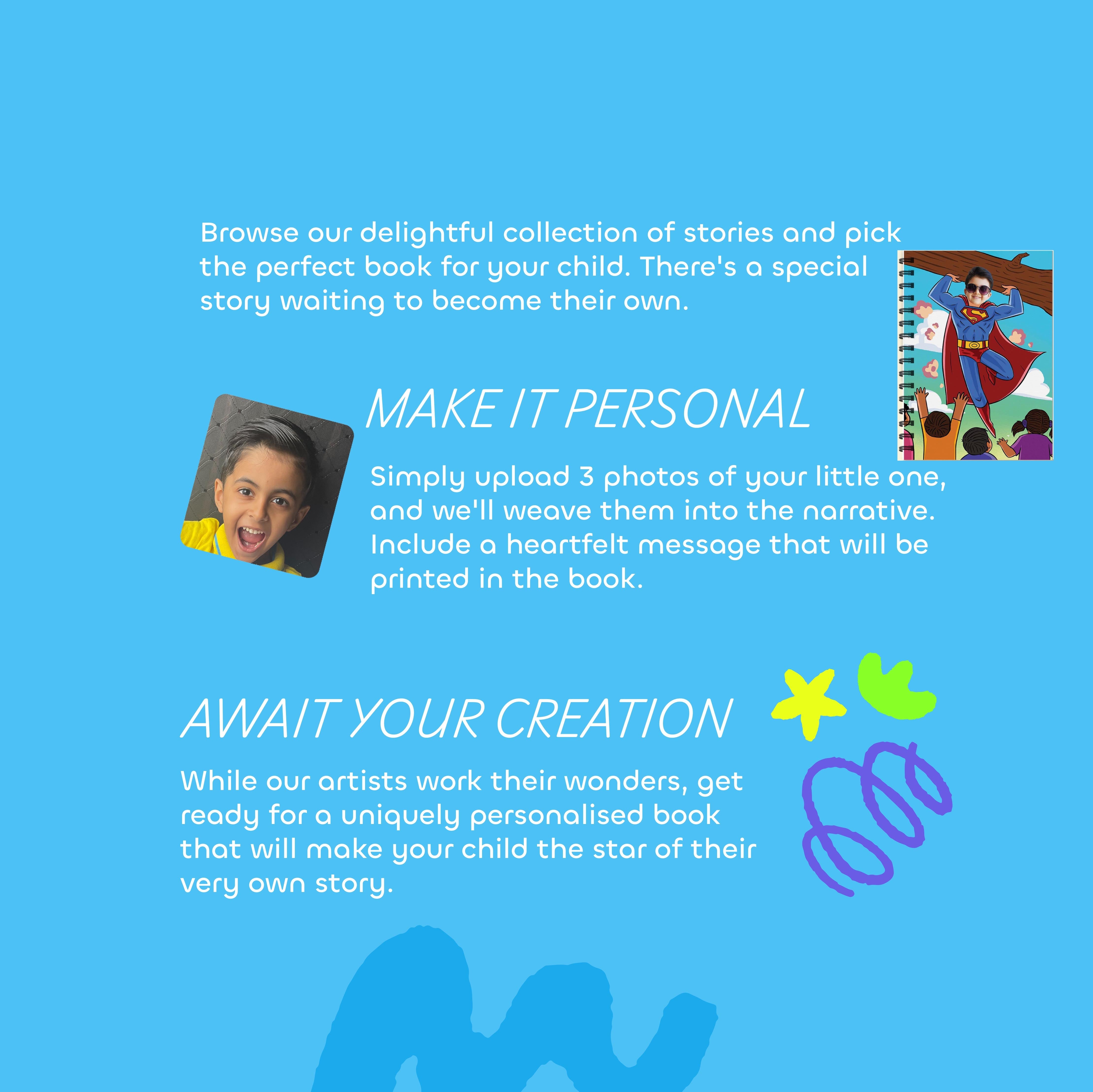 Personalized Superhero Notebooks