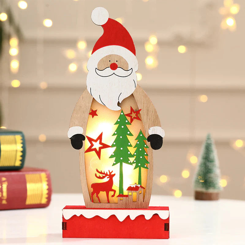 Deck-the-Halls - Santa Light Decor