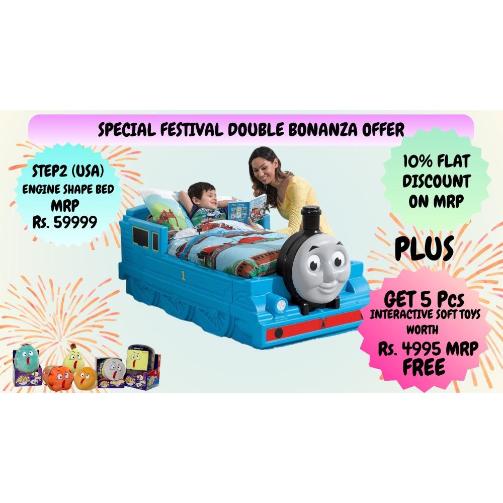 Step2  The Tank Engine Toddler Bed WITH FREE TOYS