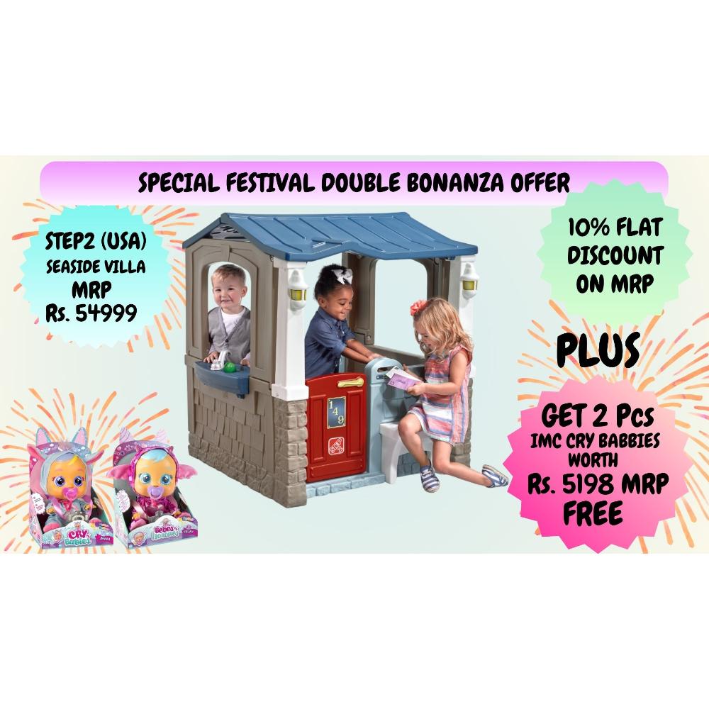 Step2 Seaside Villa Playhouse + FREE Toys