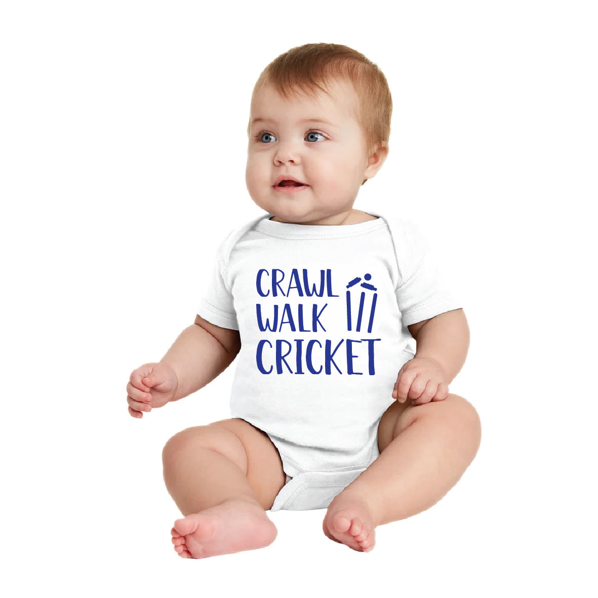 Crawl Walk Cricket Onesie/Tshirt