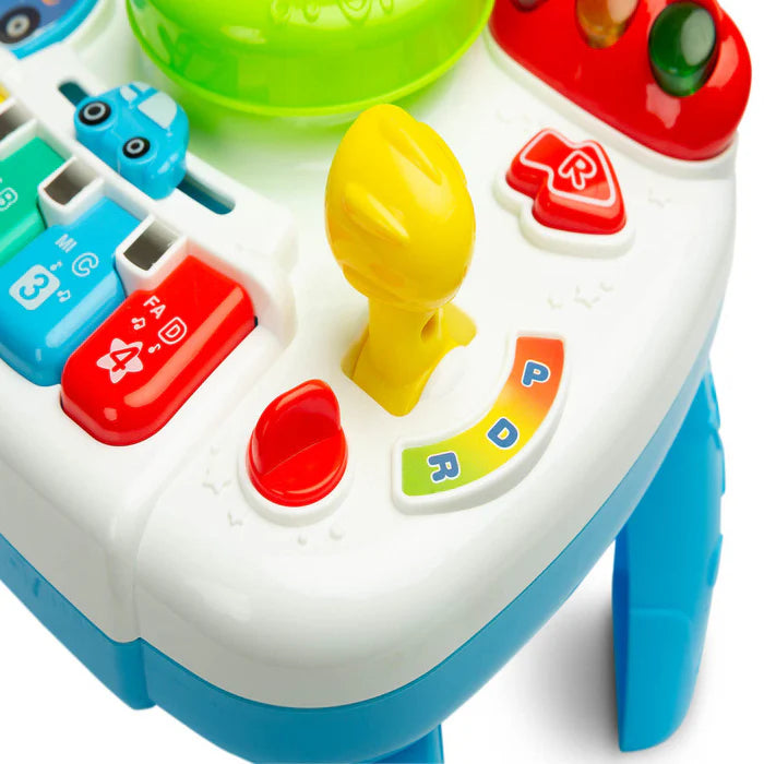 Open Ended 2-in-1 Baby Activity Table â€“ Musical Learning Toy with Lights & Sounds