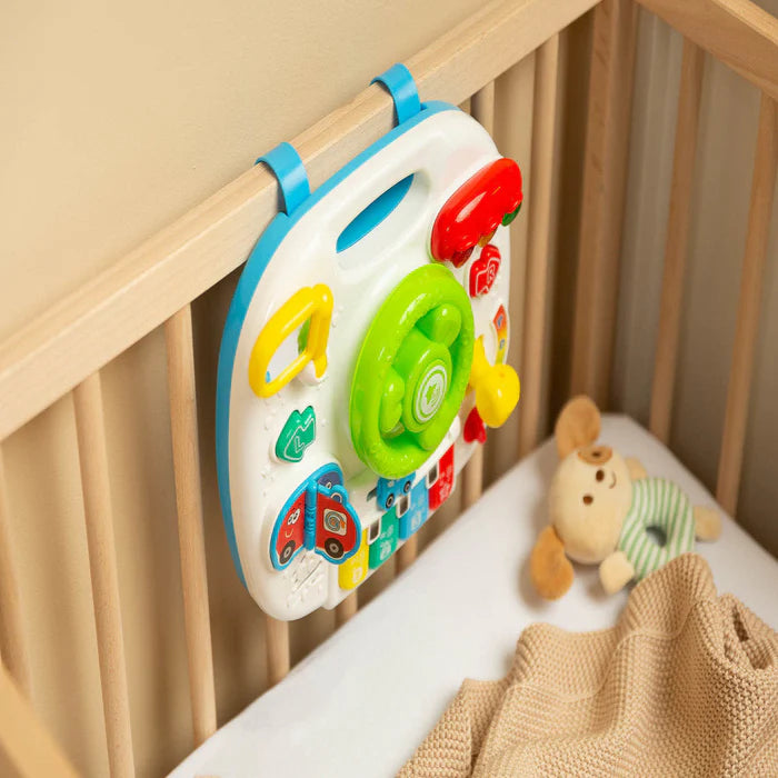 Open Ended 2-in-1 Baby Activity Table â€“ Musical Learning Toy with Lights & Sounds