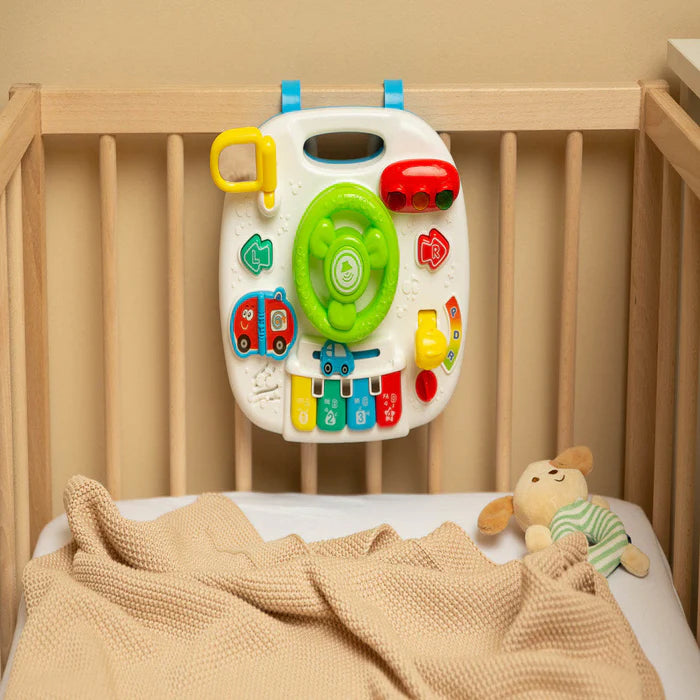 Open Ended 2-in-1 Baby Activity Table â€“ Musical Learning Toy with Lights & Sounds