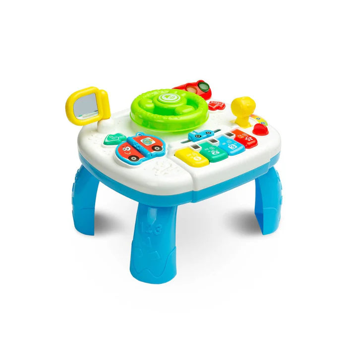 Open Ended 2-in-1 Baby Activity Table â€“ Musical Learning Toy with Lights & Sounds