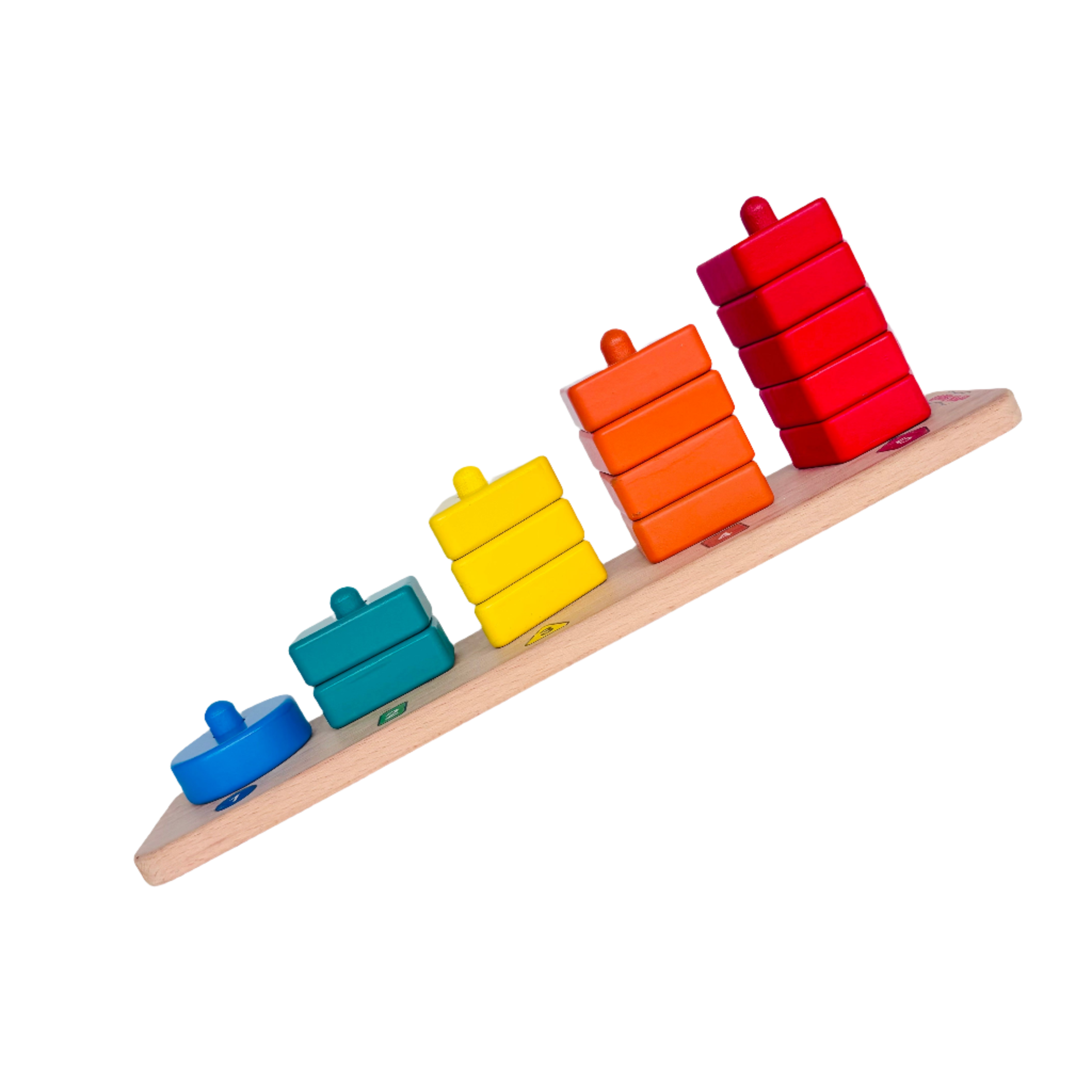 Open Ended 3 in 1 Stack and Sort Board With Lace-Motor Skills-Open Ended-Toycra