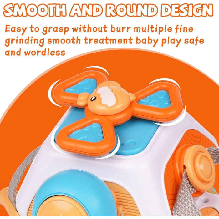 Open Ended 9 in 1 Montessori Tinker Activity Cube
