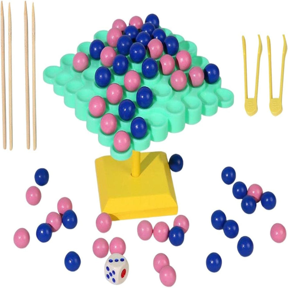 Open Ended Bead Balance Tree Game-Kids Games-Open Ended-Toycra