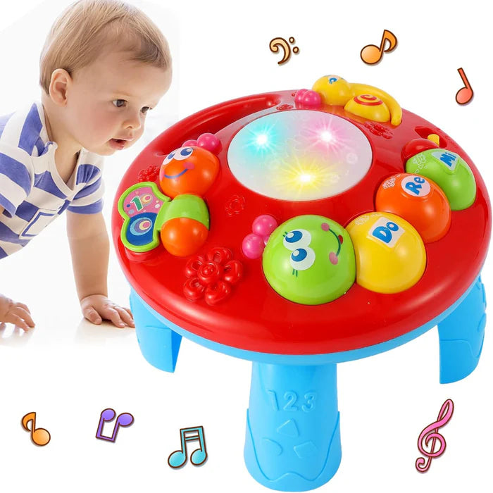 Open Ended Caterpillar Learning Table