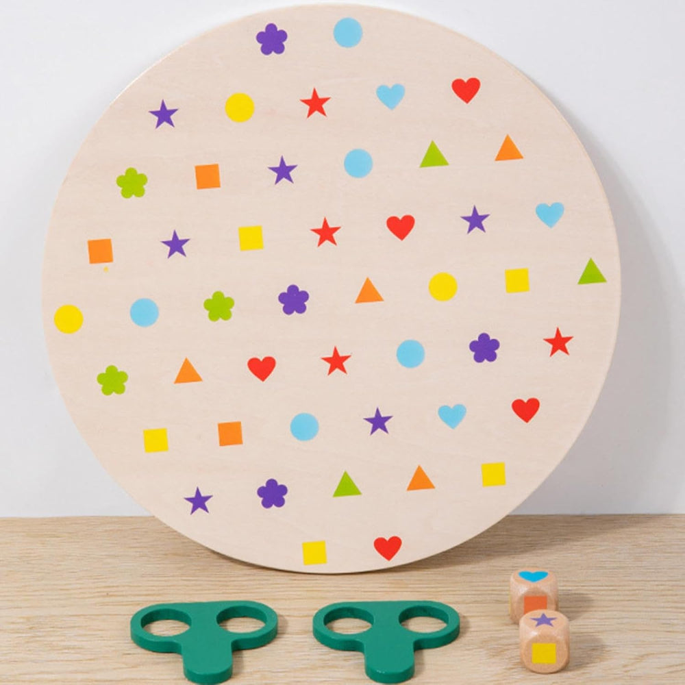 Open Ended Color and Shape Matching Game-Puzzles-Open Ended-Toycra