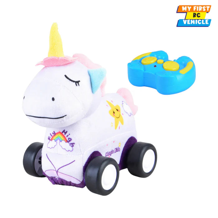 Open Ended Cuddle Wheels Plush Remote Control Car