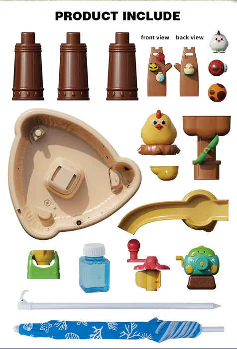 Open Ended Outdoor Games Water Table - Duck