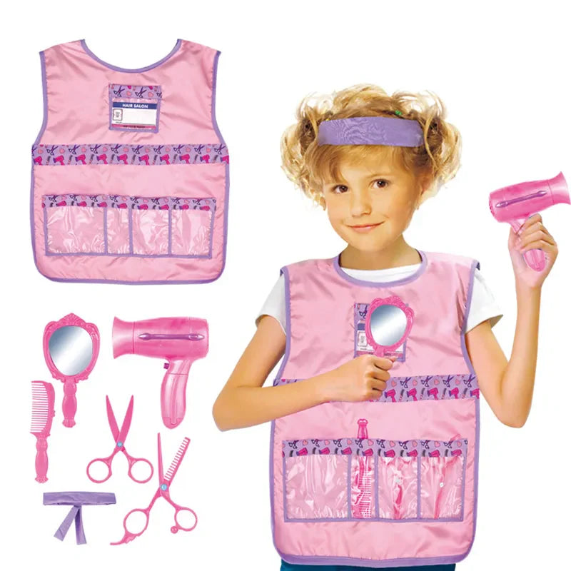 Open Ended Premium Costume Role PlaySet - Master Hairdresseer