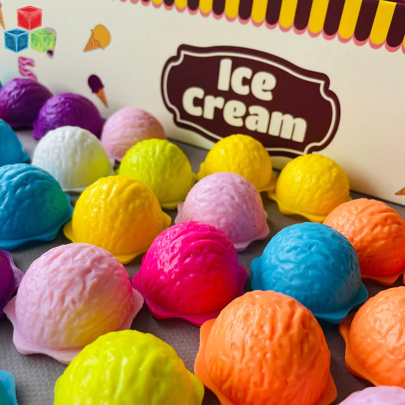 Open Ended Scoop and Learn Ice Cream Set