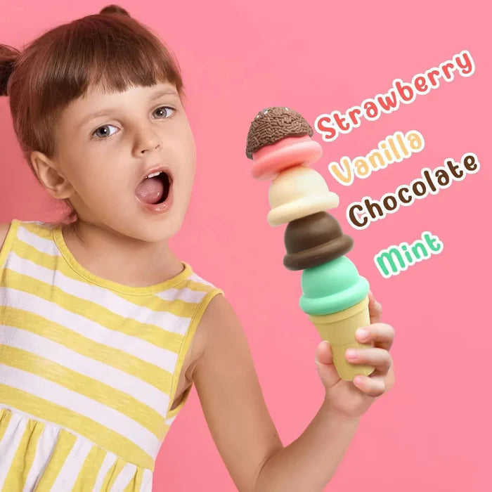 Open Ended Scoop And Serve Icecream Shop Set (20 Pieces)