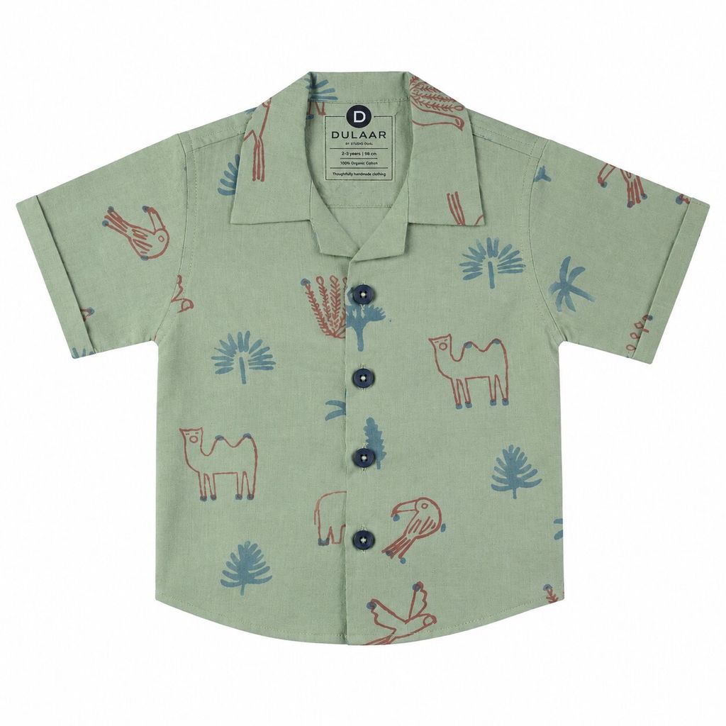 Mulmul Shirt & Shorts Set