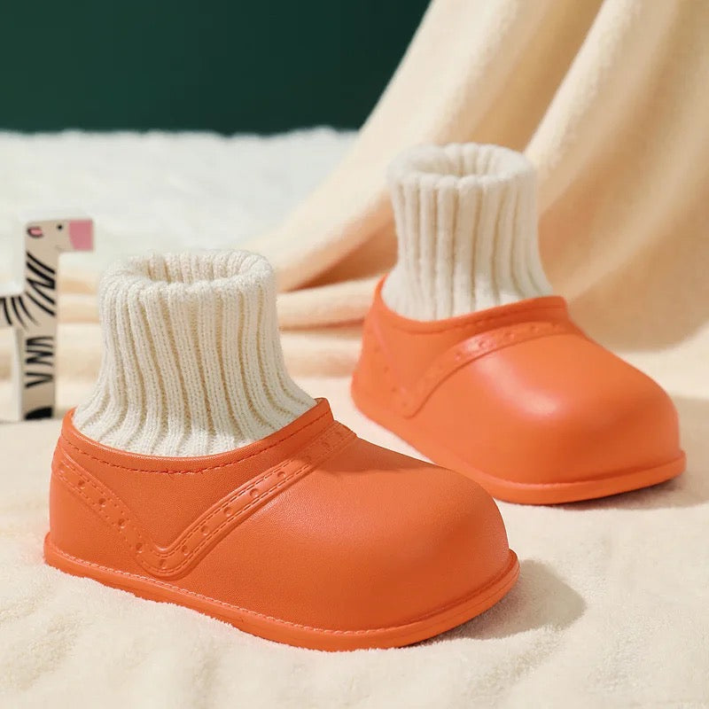 Snug Sole Shoes - Orange