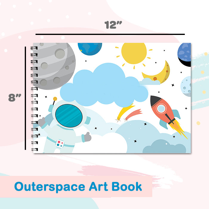 Outerspace Personalised Art Book