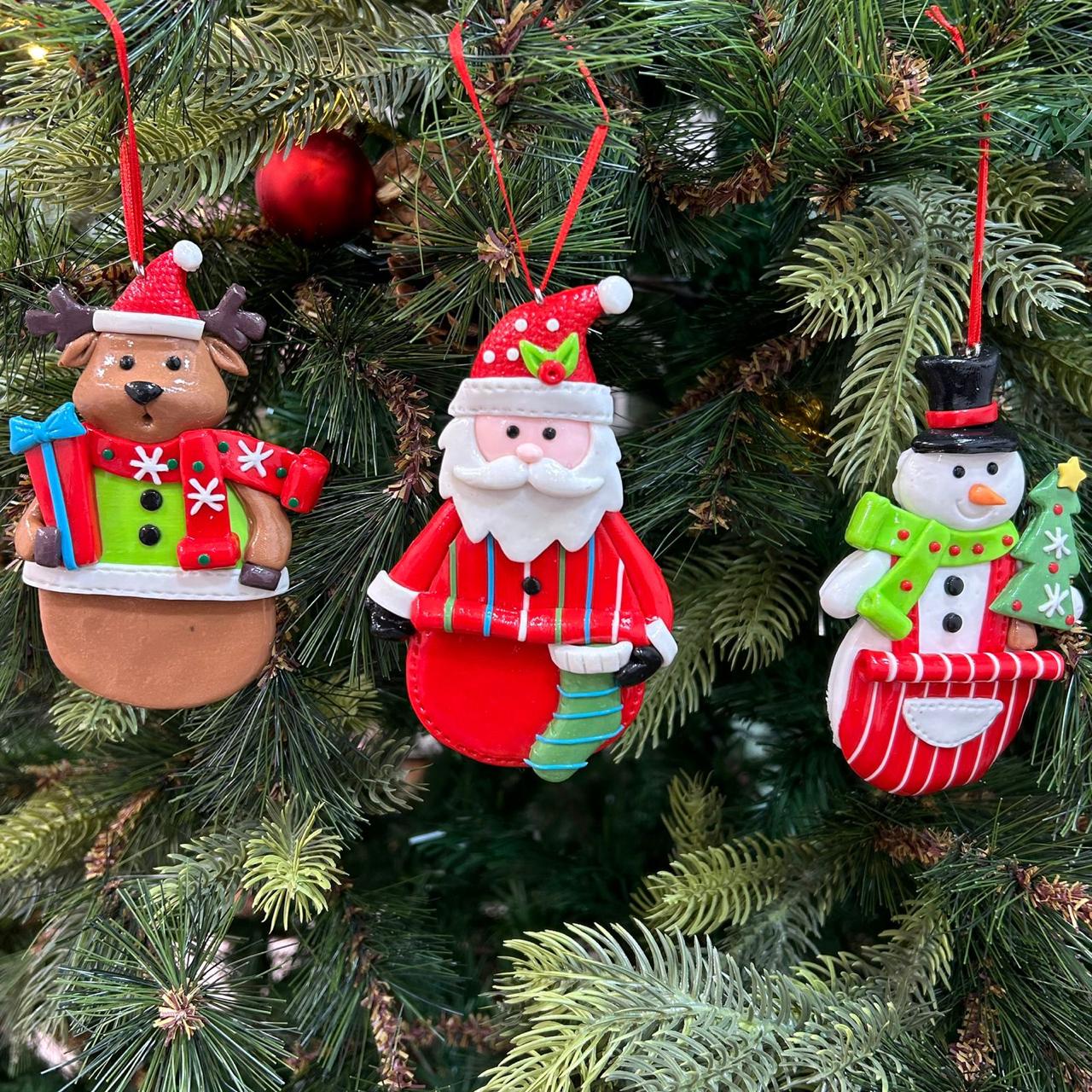 Jolly Friends Forever Ornaments (Set of 3)