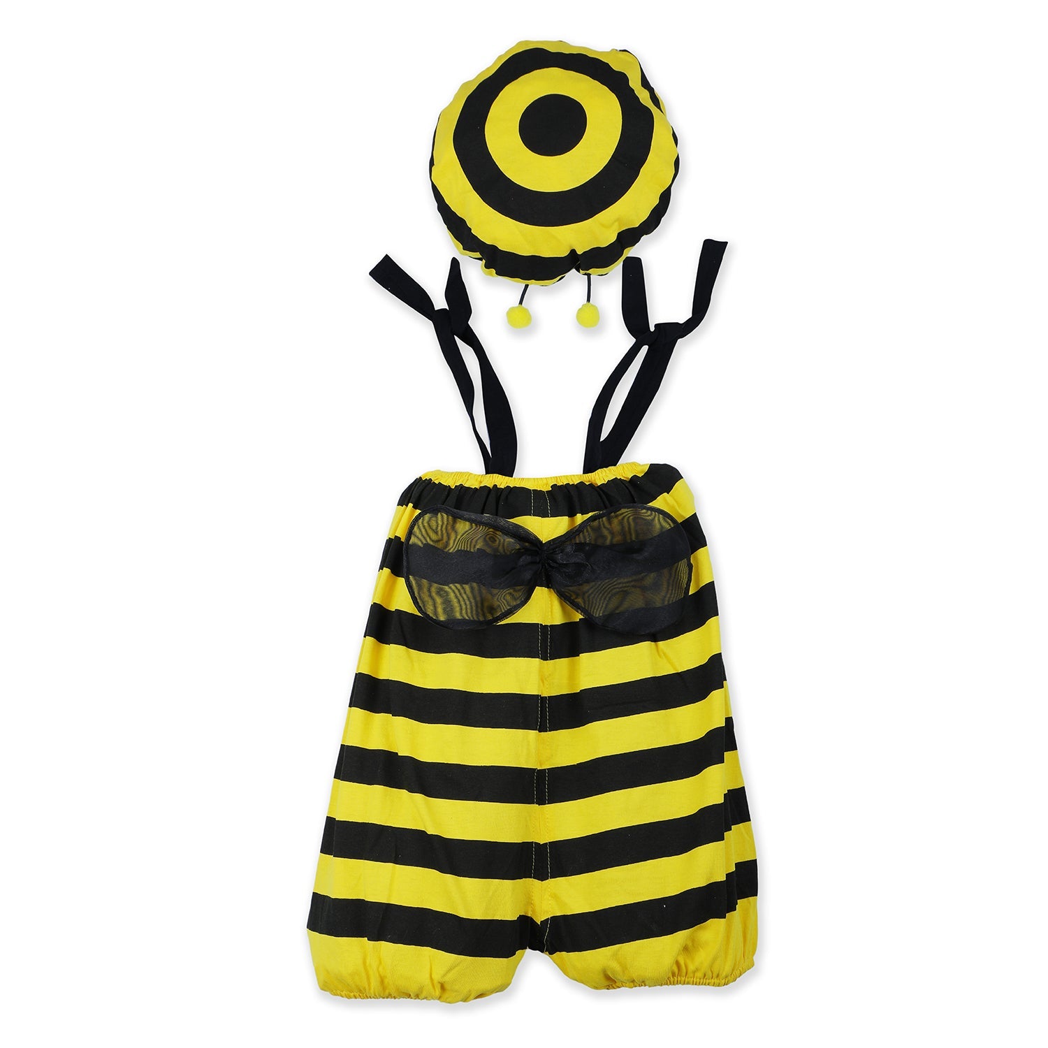 Baby Moo Bumble Bee Costume 2pcs Cap And Fancy Dress - Yellow - Baby Moo
