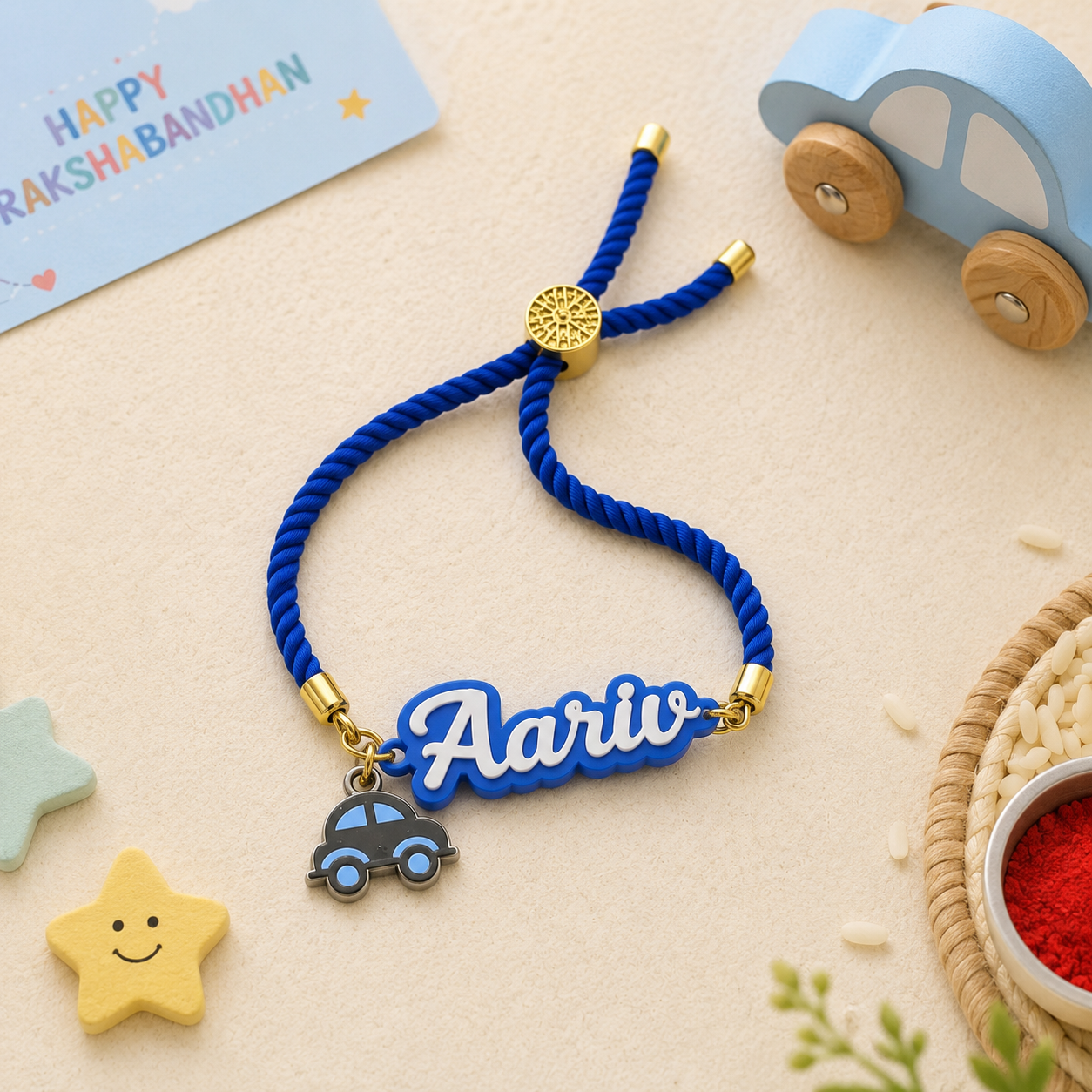 Name Bracelet Rakhi