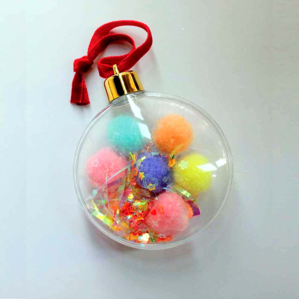Letter Patch Ornament- Ball