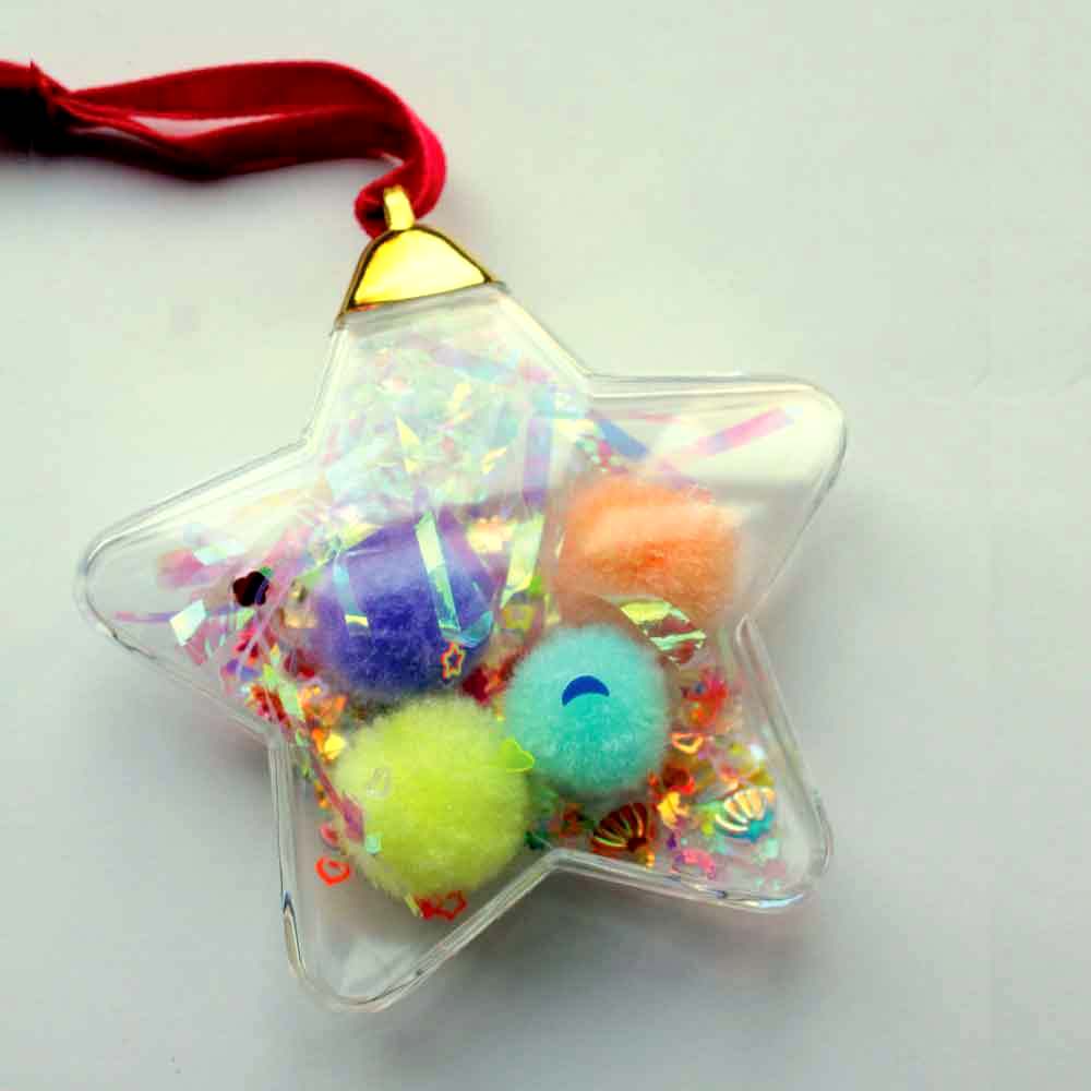 Letter Patch Ornament- Ball