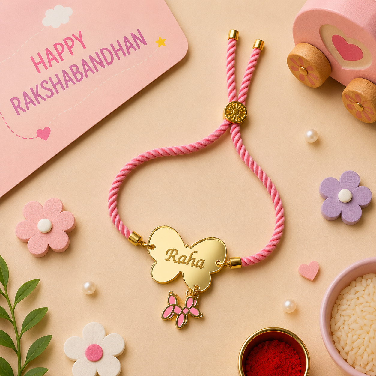 Shape Rakhi - Name