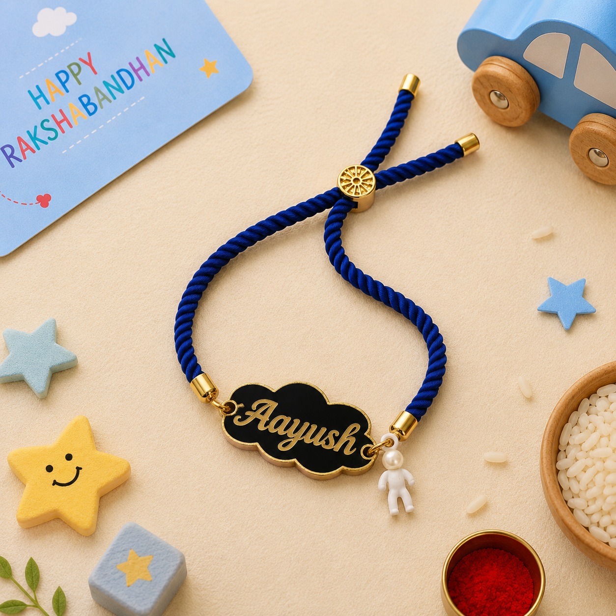 Shape Rakhi - Name